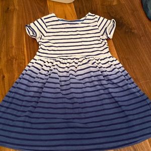 Mini Boden girls ombré dress
